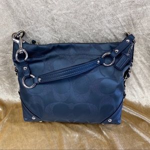 COACH CARLY SIGNATURE SATCHEL